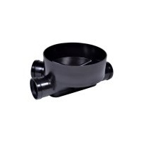 Šachtové dno revizní šachty 315 - DNO PP KG/110 LEVÝ PŘÍTOK T4 (vč.těsnění)**