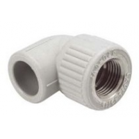 PPR - KOLENO 90° S KOVOVÝM ZÁVITEM VNITŘNÍM D 20x3/4 - Ekoplastik