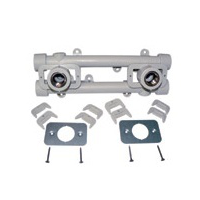 PPR - NÁSTĚNNÝ KOMPLET PRO SÁDROKARTON S PŘESNÝMI ROZTEČEMI D 20x1/2 - Ekoplastik