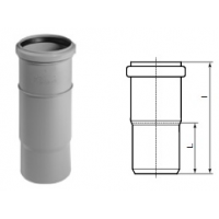 HTL prodloužené hrdlo DN 40