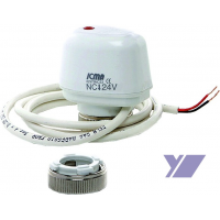 Elektrická hlavice ICMA NC - bez proudu zavřeno 230V rozměr 983/220V M28x1,5