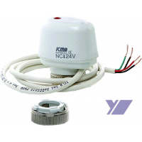 Elektrická hlavice ICMA NC - bez proudu zavřeno s mikročipem 220V, rozměr 979/220V M30x1,5