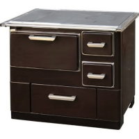 MBS - sporák SD 3 ECO HNĚDÁ levý