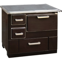 MBS - sporák SD 3 ECO HNĚDÁ pravý